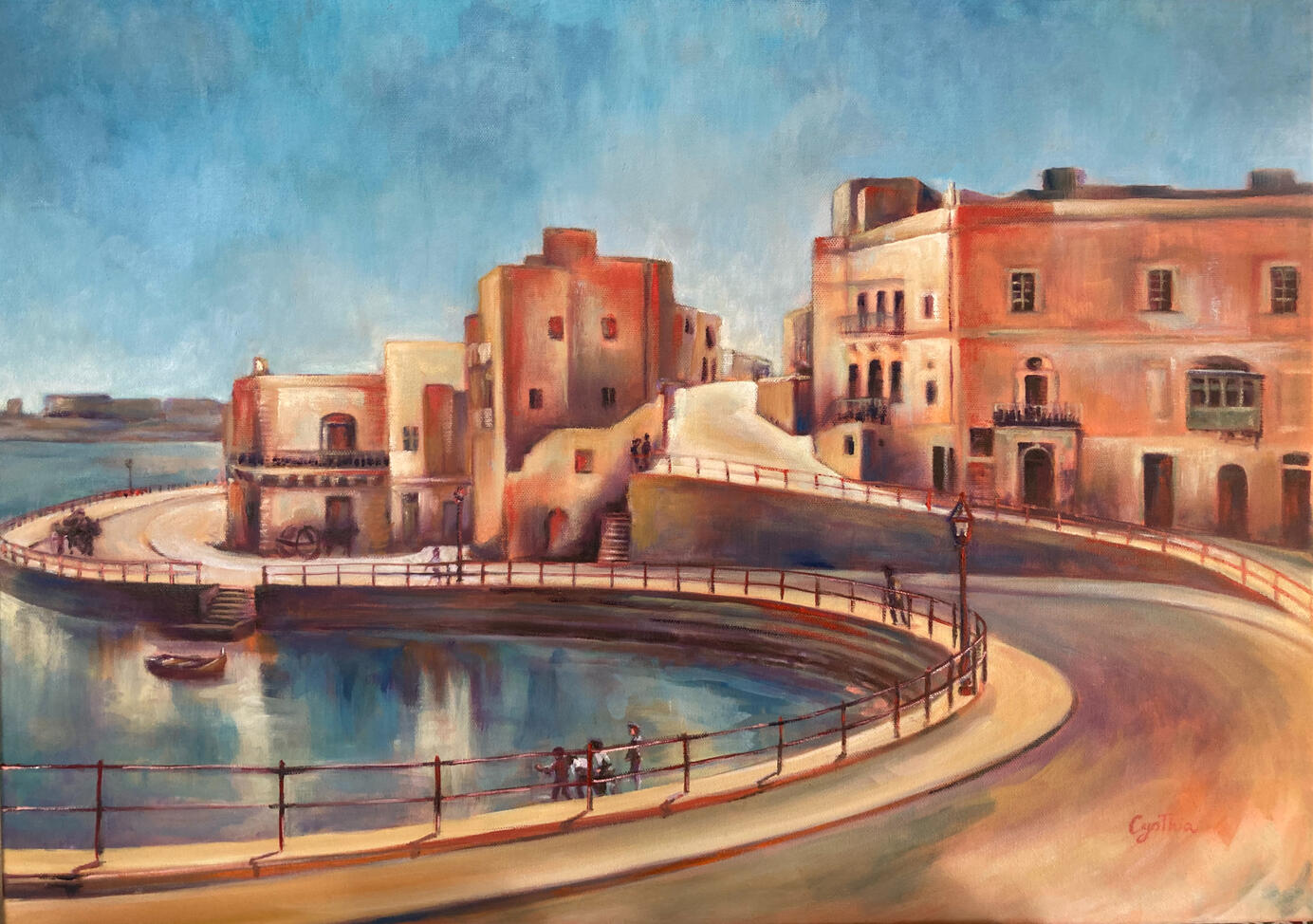 Spinola Bay in St.Julians, in the early 1950's