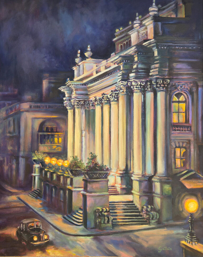 The Fallen Royal Opera, Valletta - Sold