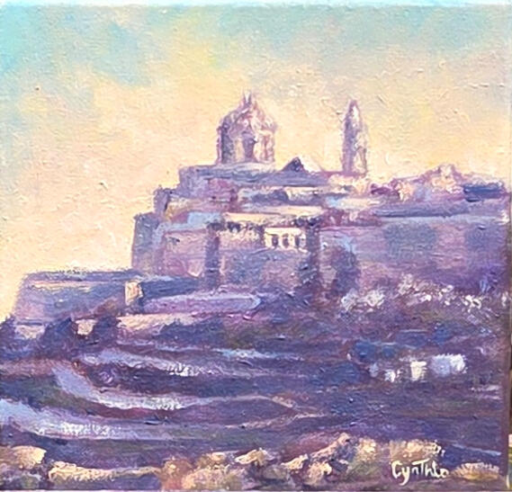 Mdina. 20x20cm. €130